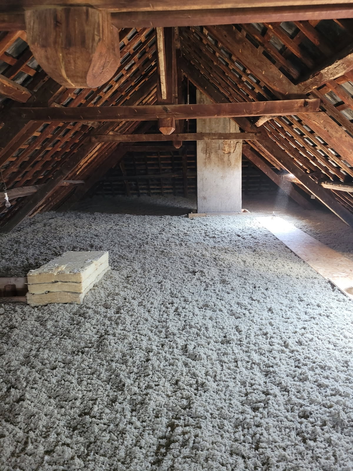 Isolation des combles et sous-sol
